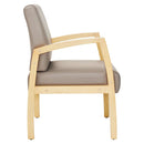 Buro Bella Guest Chair With Arms Dillon PU Stratus