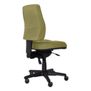 Buro Roma 3 Lever High Back With Seat Slide Without Arms Safetex Olive