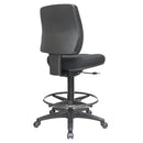 Buro Roma Drafting Chair 1 Lever Mid Back Black