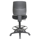 Buro Roma Drafting Chair 1 Lever Mid Back Black
