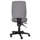 Buro Roma 3 Lever High Back With Seat Slide Without Arms Safetex Smoke