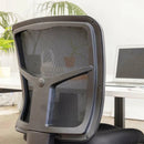 Buro Mondo Tivoli Drafting Chair 1-Lever Mesh Back Without Arms Zen Black