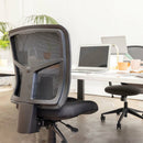 Buro Mondo Tivoli Chair 2-Lever Mesh Back Without Arms Zen Black