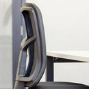 Buro Mondo Tivoli Drafting Chair 1-Lever Mesh Back Without Arms Zen Black
