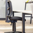Buro Mondo Tivoli Chair 2-Lever Mesh Back Without Arms Zen Black