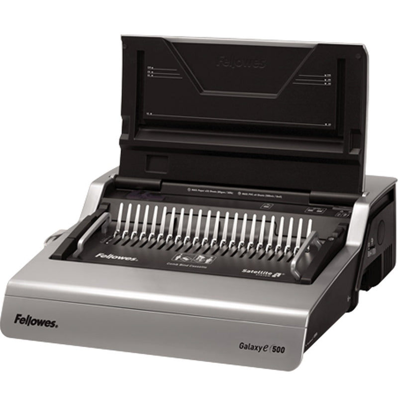 Fellowes Galaxy Binding Machine Electric Plastic Comb Grey