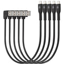 Kensington Lightning to USB Cables Charge Sync Black Pack 5 iPad iPhone