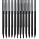 Uni-Ball UB120 Micro Liquid Ink Rollerball Pen 0.5mm Red Box 12
