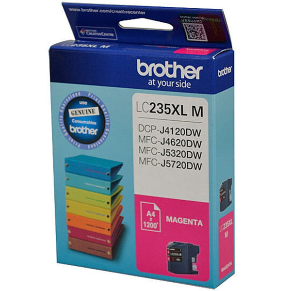 Brother LC-235XL Ink Cartridge High Yield Magenta