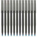 Uni-Ball UB120 Micro Liquid Ink Rollerball Pen 0.5mm Blue Box 12