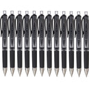 Uni-Ball UMN152 Signo Impact Retractable Gel Ink Rollerball Pen 1.0mm Black Box 12