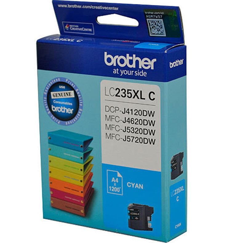 Brother LC235XL Ink Cartridge High Yield Cyan