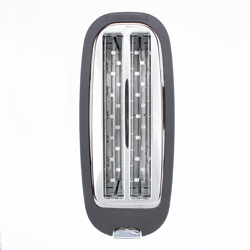 Nero 4 Slice Toaster Long Stainless Steel