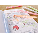 Pilot Frixion Erasable Highlighter 4.0mm Natural Soft Pastel Colours Wallet 6