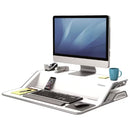 Fellowes Lotus Sit Stand Workstation White