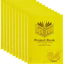 Spirax P162 Project Book 18mm Dotted Thirds 70GSM 64 Page 330x240mm 10 Pack