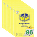 Spirax 131 Graph Book 5mm Grid 96 Page A4 10 Pack