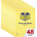 Spirax 114 Exercise Book Primary Grid 10x5mm 70Gsm 48 Page A4 20 Pack
