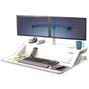 Fellowes Lotus Sit Stand Workstation White