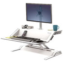 Fellowes Lotus Sit Stand Workstation White