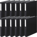 Colourhide Ring Binder PE 2D 25mm A4 Black Box 12