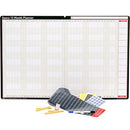 Sasco Wall Planner Calendar 12 Month Undated