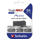 Verbatim Toughmax USB 3.0 Flash Drive Stick 64GB Rugged Water/Crush/Temperature Resistant