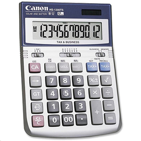 Canon Desktop Calculator HS1200TS 12 Digit HS1200TS - SuperOffice