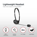Shintaro USB-C Headset Microphone Volume Control Light Weight Headphones
