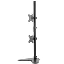 Fellowes Professional Series Monitor Arm Dual Vertical Stacking Mount Black