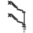 Fellowes Platinum Series Monitor Arm Dual Vertical Stacking Black