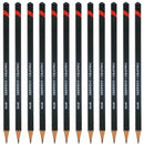 12 Pack Derwent Graphic Pencil 8B Sketching