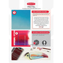 Derwent Pastel Coloured Pencils Blocks Collection 24 Tin Set