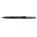 Pilot Original Fineliner Pen Marker 0.4mm Black Box 12