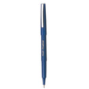 Pilot Original Fineliner Pen Marker 0.4mm Blue Box 12