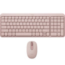 Logitech MK250 Bluetooth Keyboard Mouse Combo Set Rose Pink