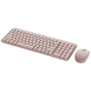 Logitech MK250 Bluetooth Keyboard Mouse Combo Set Rose Pink
