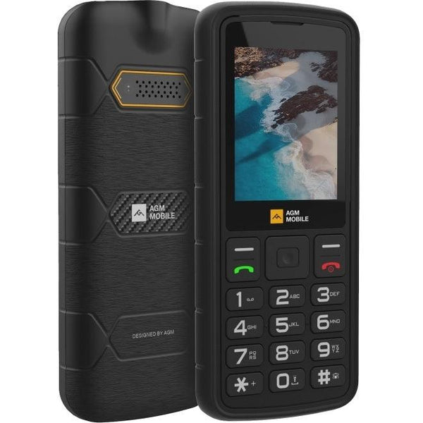 AGM M9 Rugged Mobile Phone 4G Unlocked Dual Slim 2.4" Black AM94AUBL01 - SuperOffice