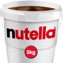 Nutella Hazelnut Spread Food Service Tub Ferrero 3kg Bucket Bulk