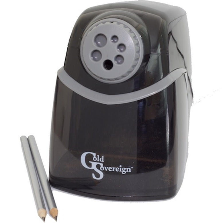 Gold Sovereign Multi-Hole Electric Pencil Sharpener School Class Art