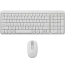 Logitech MK250 Bluetooth Keyboard Mouse Combo Set White Grey