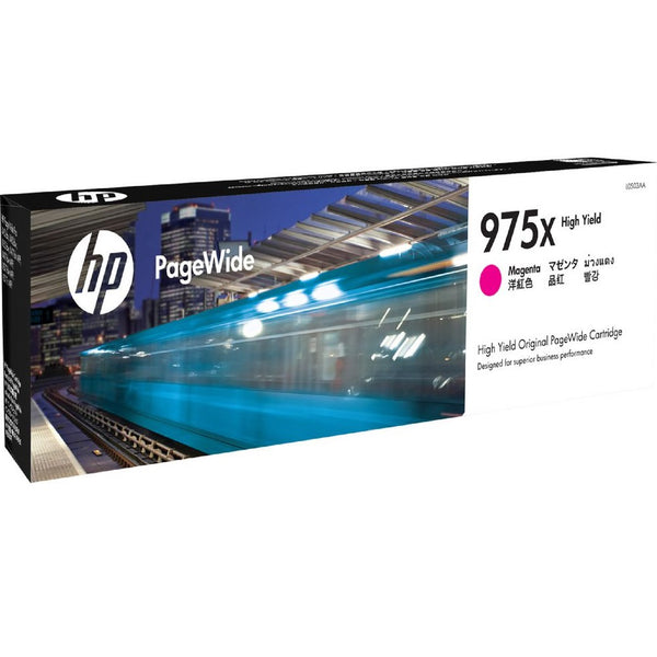 HP 975X Ink Toner Cartridge High Yield Magenta PageWide Pro Genuine L0S03AA