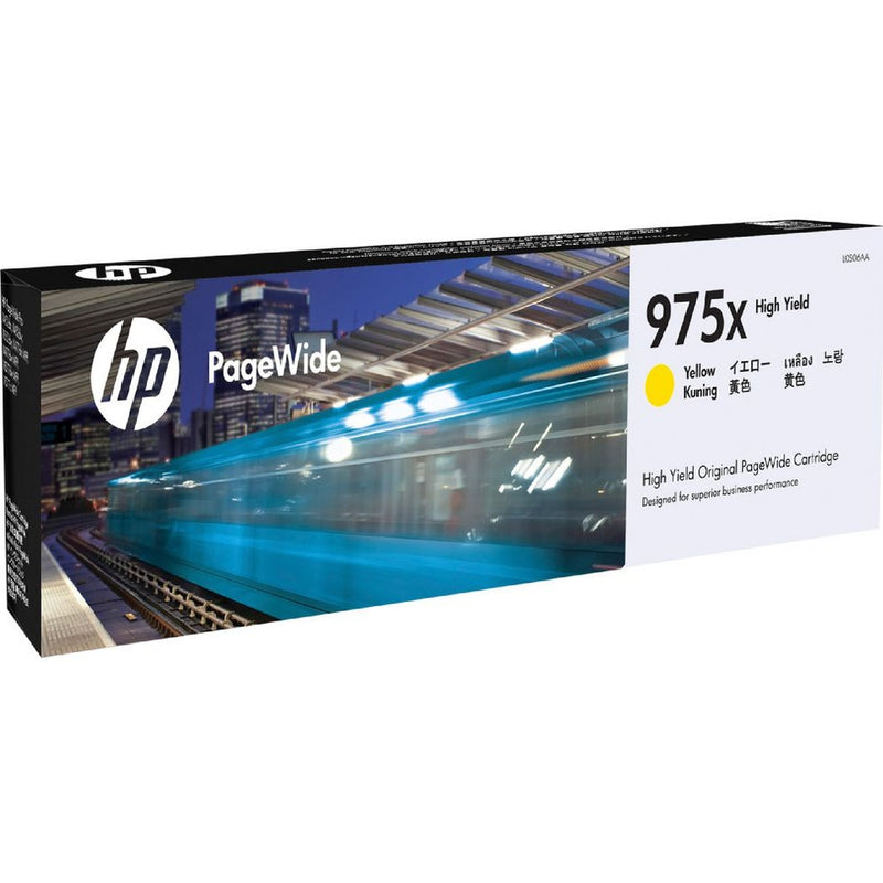 HP 975X Ink Toner Cartridge High Yield Yellow PageWide Pro Genuine L0S06AA