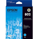 Epson 802 Ink Cartridge Cyan Original Genuine