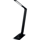 Nero LED Aluminum Light Lamp Wireless/USB Phone Charging Base Desk Table 330015 - SuperOffice