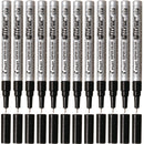 Pilot Permanent Marker Extra Fine Silver Box 12