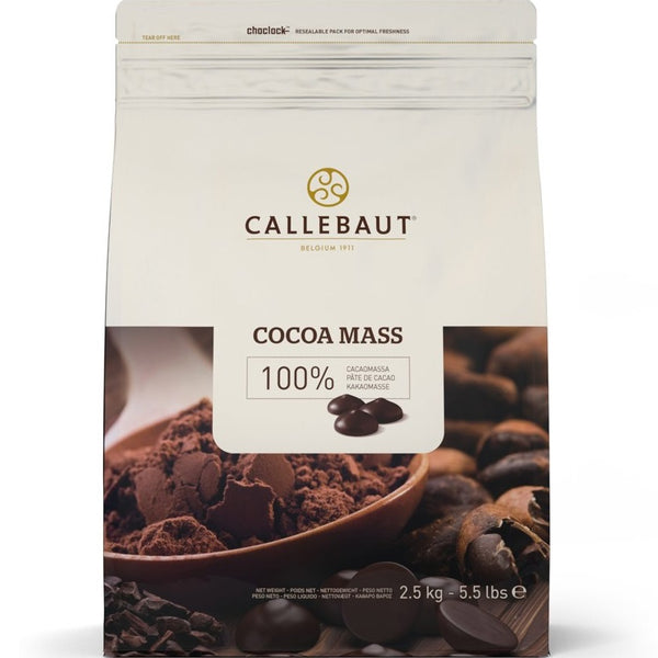 Callebaut Cocoa Mass Chocolate Liquor Callets 2.5kg