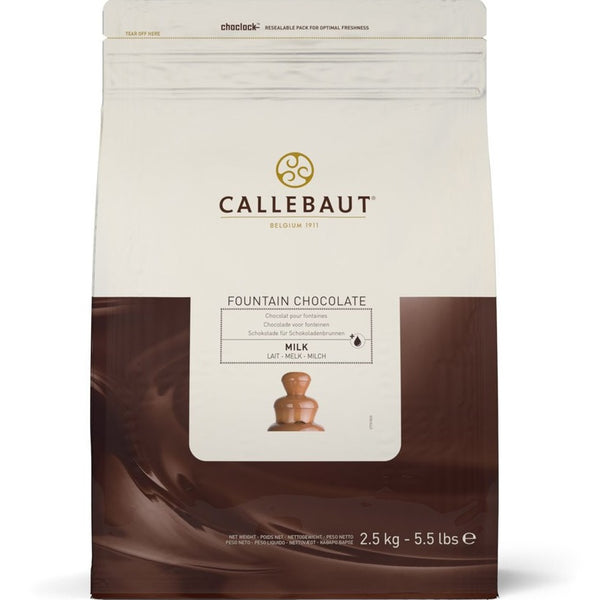 Callebaut Milk Fountain Chocolate 2.5kg