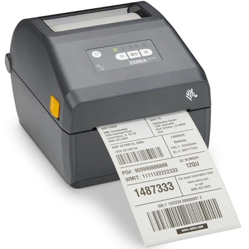 ZEBRA ZD421 Direct Thermal Desktop Label Printer 203dpi USB MOD-SLOT ZD4A042-D0PM00EZ