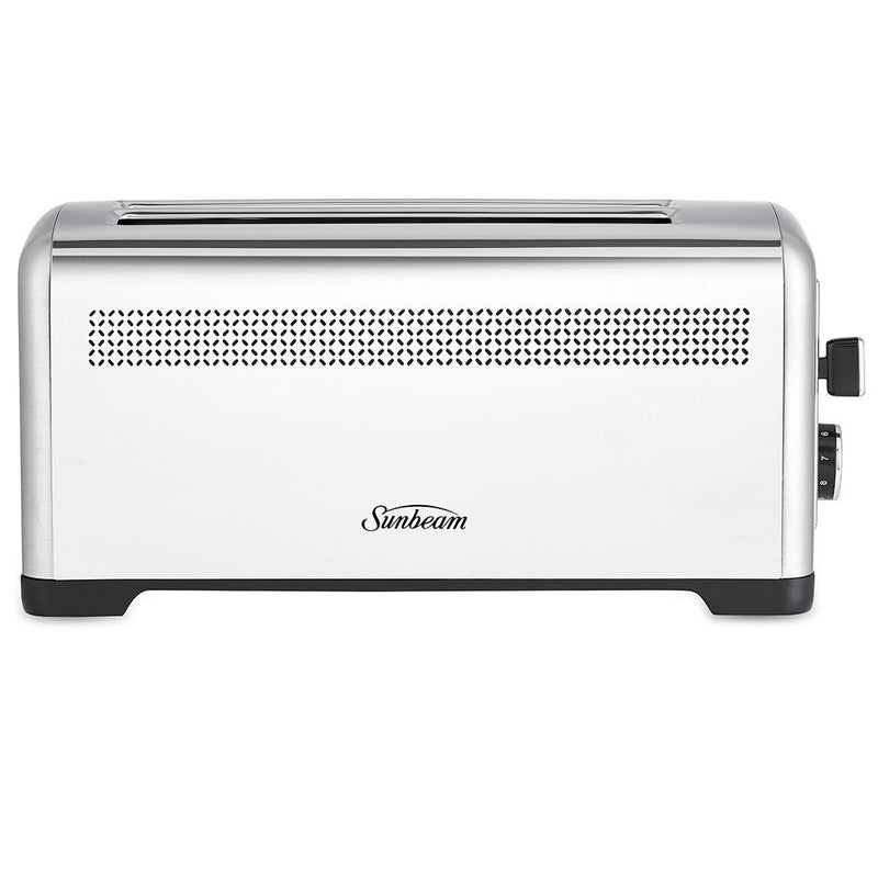 Sunbeam Long Toaster Fresh Start 4 Slice Stainless Steel